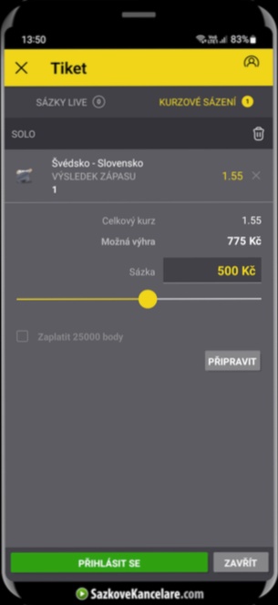 Tipsport sázková kancelář